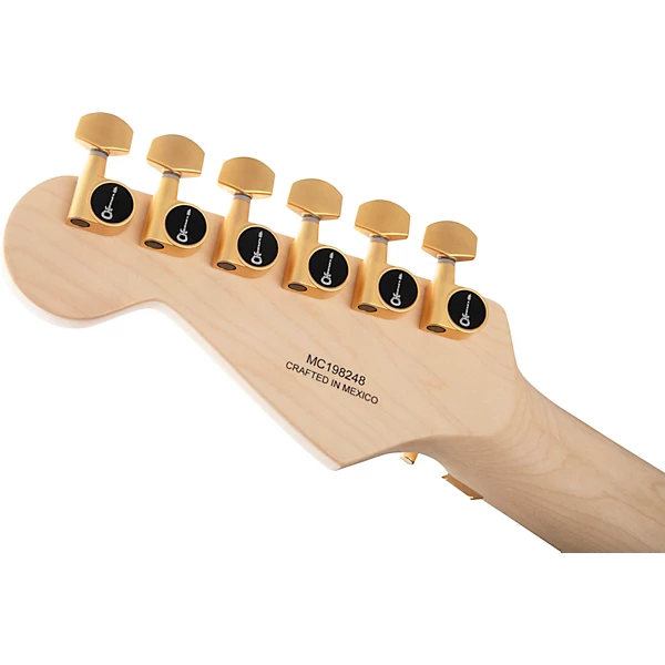 Charvel Pro Mod DK24 HH FR M QM Electric Guitar Dark Amber