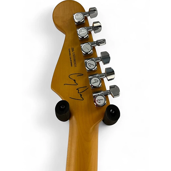 Fender Used Fender CORY WONG STRATOCASTER Transparent Sapphire Blue Solid Body Electric Guitar.gc