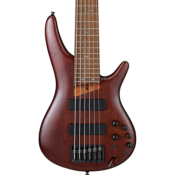 SR506E 6 String Electric Bass Brown Mahogany