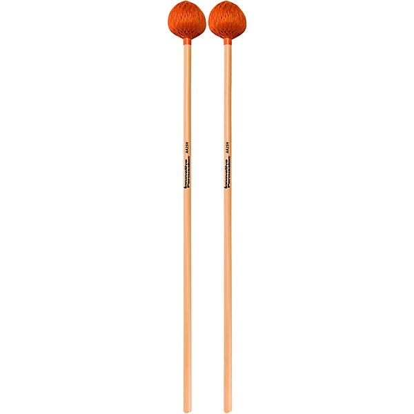 Marimba Rattan Vibraphone Mallets Orange Cord Medium Heavy