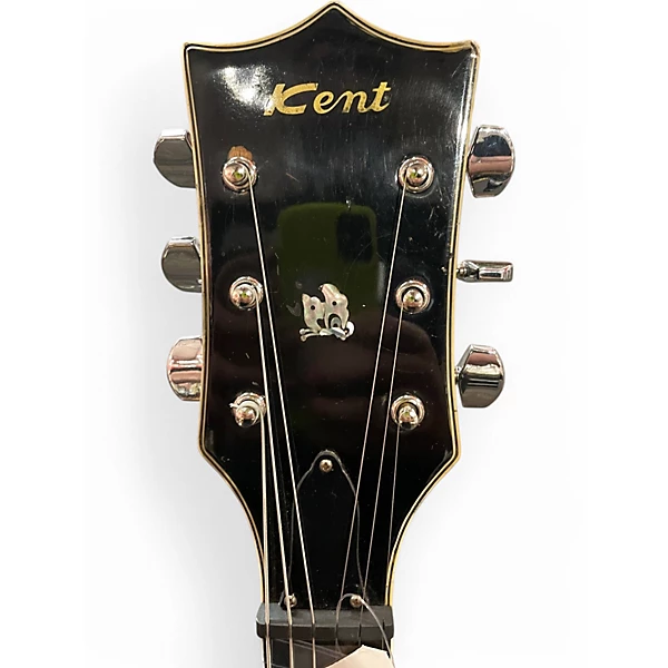 Used Kent LP Copy Black Solid Body Electric Guitar