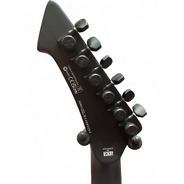 ESP Used ESP LTD James Hetfield Snakebyte Black Solid Body Electric Guitar