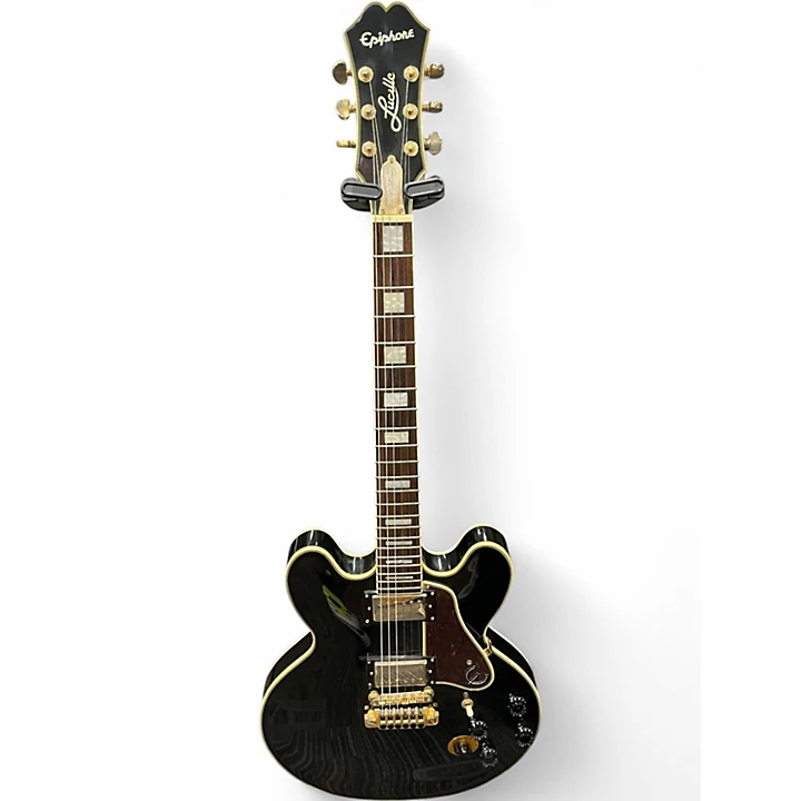 Epiphone Used Epiphone BB King Lucille Ebony Hollow Body Electric Guitar