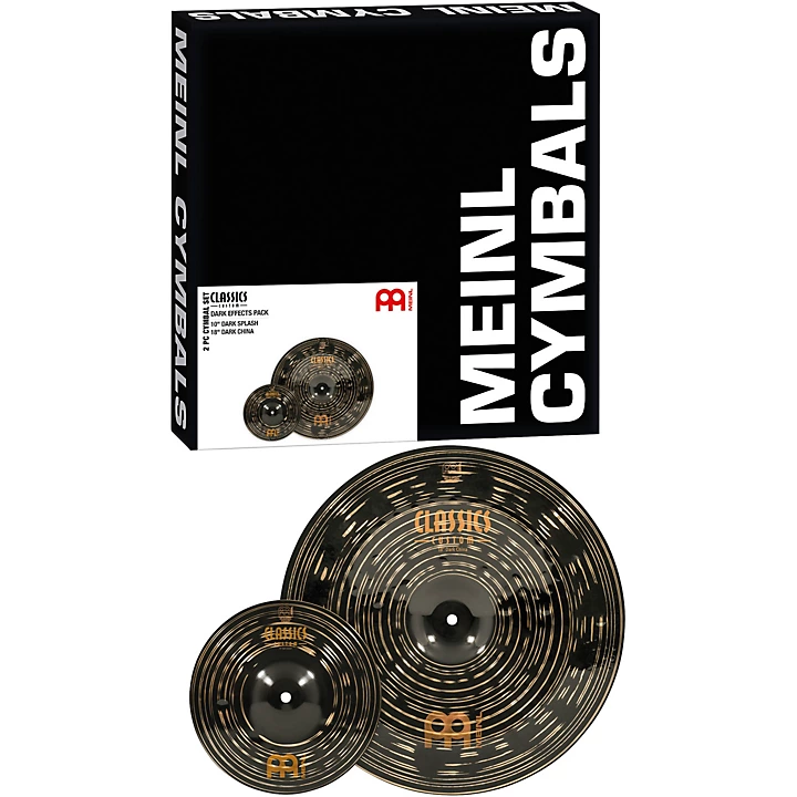 MEINL Classics Custom Dark Effects Cymbal Pack