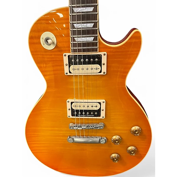 Used Edwards Limited Model LP Style Honey Burst Solid Body Electric Guitar