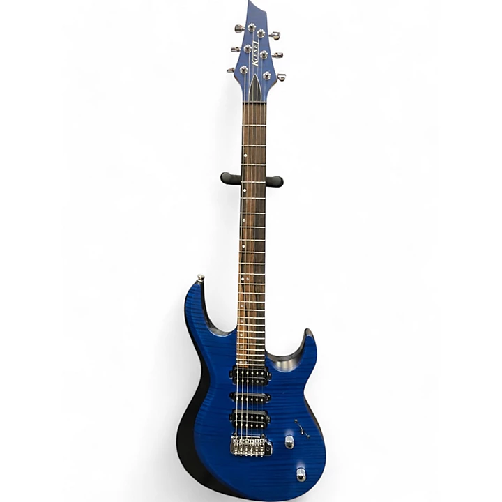 Kiesel Used Kiesel CUSTOM BUILD Blue Solid Body Electric Guitar.gc