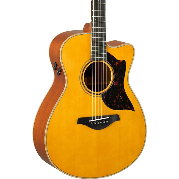 A Series AC3M Cutaway Concert Acoustic Electric Guitar Vintage Natural