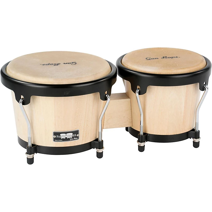Fiesta Bongos Natural Black Hardware