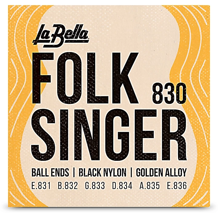 830 Folksinger Nylon Guitar Strings