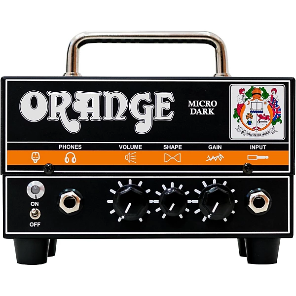 Orange Amplifiers Micro Dark 20W Tube Hybrid Amp Head Level 1 J26230004000000.gc