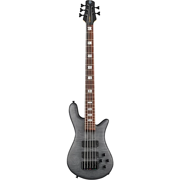 Euro 5 LX 5 String Electric Bass Black Stain Matte