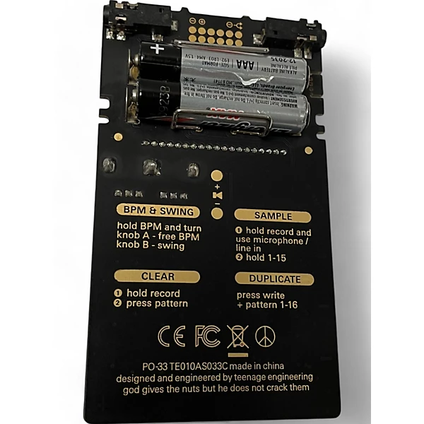 teenage engineering KO PO 33 Sound Module.gc