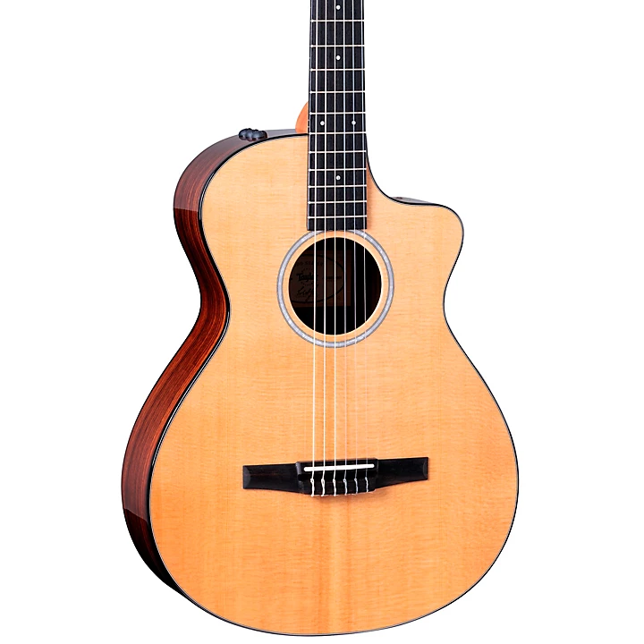 212ce N Plus Grand Concert Nylon String Acoustic Electric Guitar Natural
