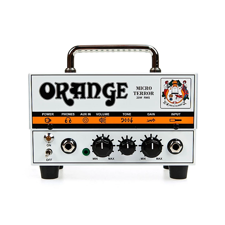 Orange Amplifiers Micro Terror MT20 20W Hybrid Guitar Amp Head Level 1 H81980004000000.gc