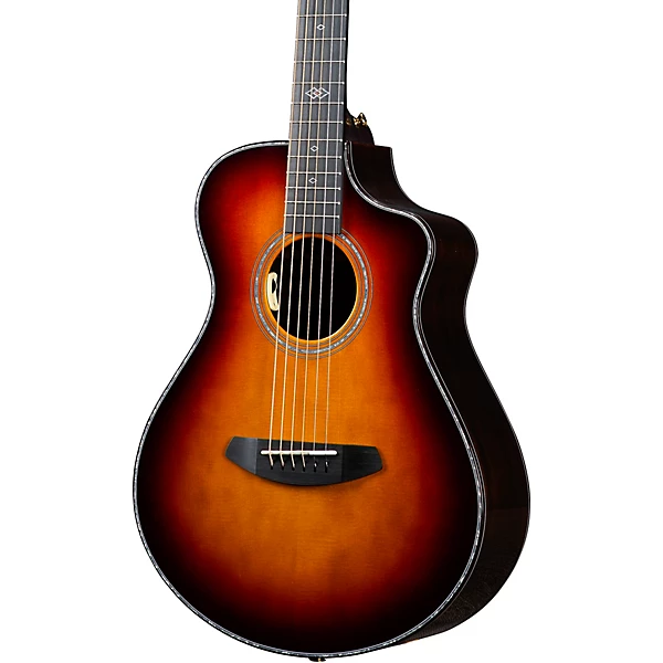 Premier Adirondack Spruce Brazilian Rosewood Limited Edition Cutaway Companion Acoustic Electric Guitar Triple Burst