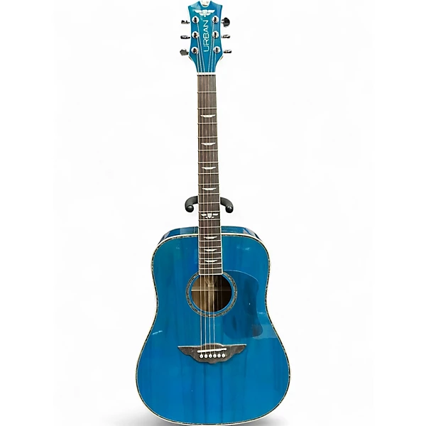 Used Keith Urban American Vintage Limited Edition Blue Acoustic Guitar