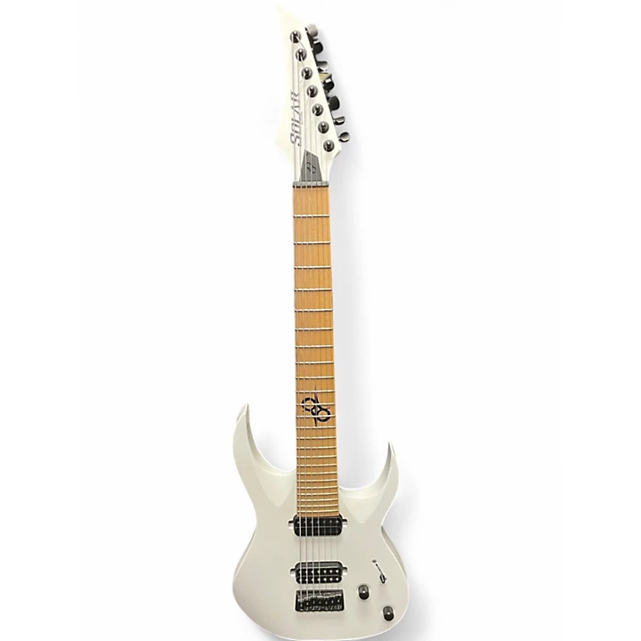 Solar Used Solar A2 White Solid Body Electric Guitar.gc