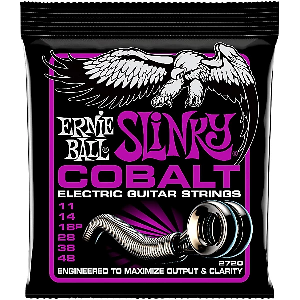 2720 Cobalt Power Slinky Electric Guitar Strings