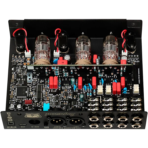 Imperial Preamp Effects Pedal Cream and Black