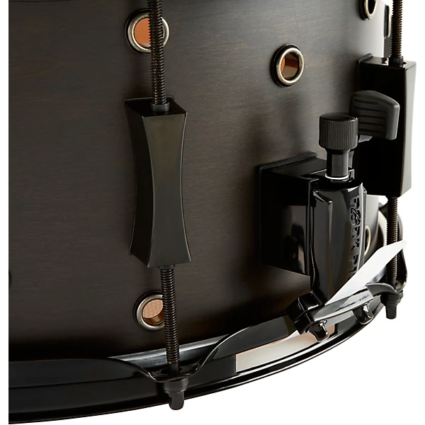 Little Squealer Snare Drum Satin Black Ebony 7 x