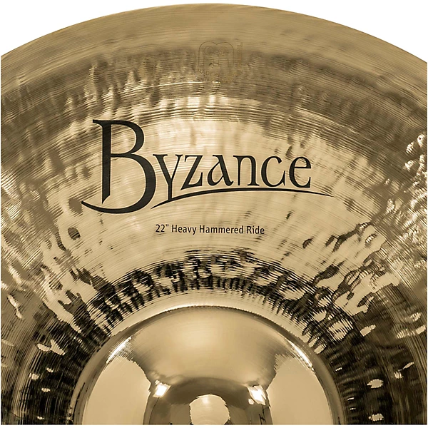 Byzance Brilliant Heavy Hammered Ride Cymbal 22 in