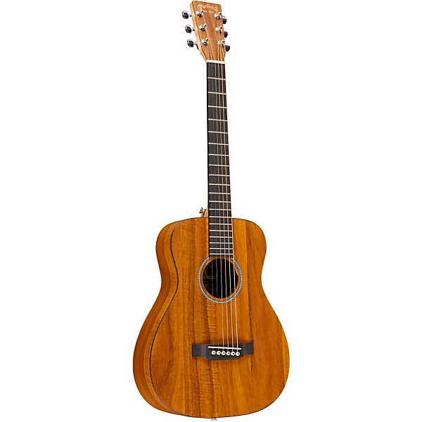 X Series LX Koa Little Martin Left Handed Acoustic Guitar Natural