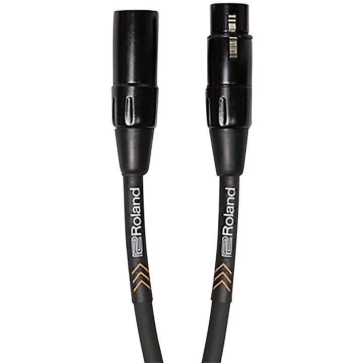 Black Series XLR Microphone Cable 20 ft Black