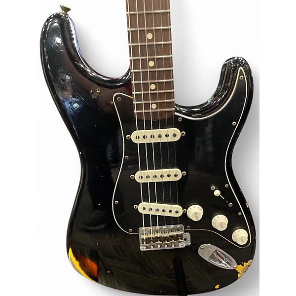 Fender Used Fender CUSTOM LTDDUAL MAGII RELIC BLACK Solid Body Electric Guitar.gc