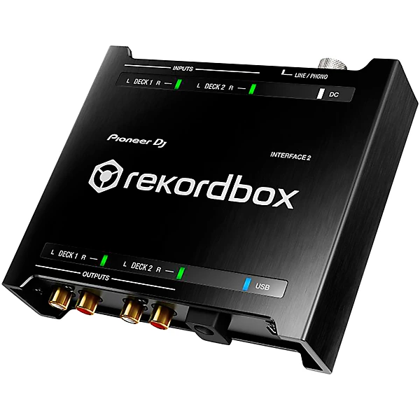 INTERFACE 2 USB Audio Interface DVS with rekordbox dj