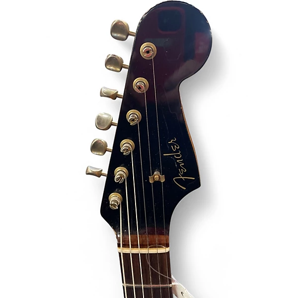 Fender Used Fender CUSTOM LTDDUAL MAGII RELIC BLACK Solid Body Electric Guitar.gc