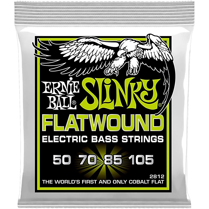 2812 Regular Slinky Flatwound Bass Strings