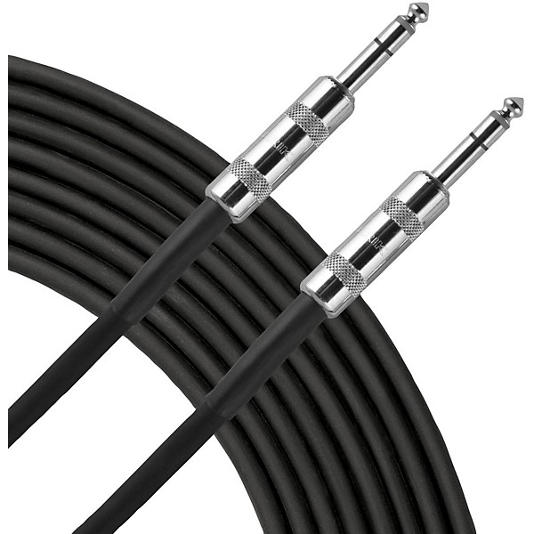 Advantage Interconnect Cable 1 4 TRS to 1 4 TRS 20 ft Black