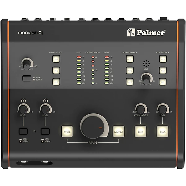 Palmer Audio MONICON XL Active Studio Monitor Controller Level 1 L77043004000000.gc