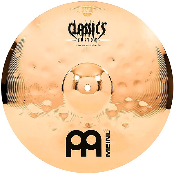 MEINL Classics Custom Extreme Metal Hi Hat Cymbal Pair 14 in.