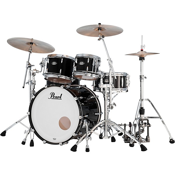 Pearl Masters Maple 4 Piece Shell Pack Piano Black