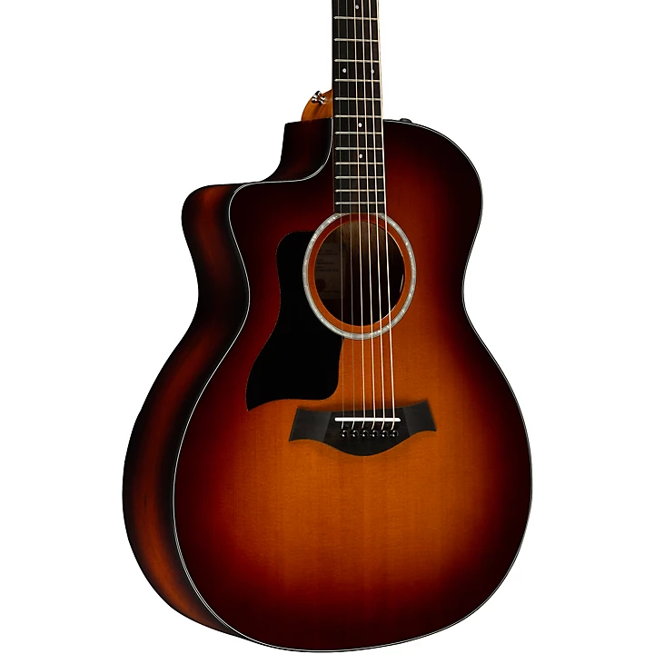 Taylor 214ce K Plus Grand Auditorium Left Handed Acoustic Electric Guitar Shaded Edge Burst