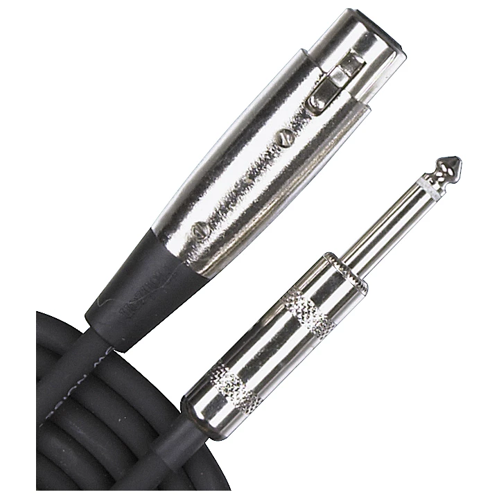 HZ Series Cable Female XLR to Male 1 4 Black 6 ft