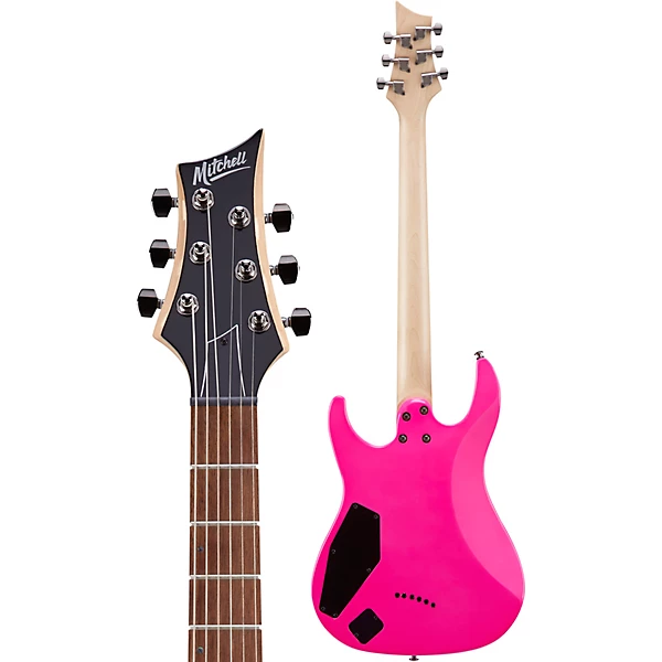 Mitchell MD200 Double Cutaway Electric Guitar Electric Pink