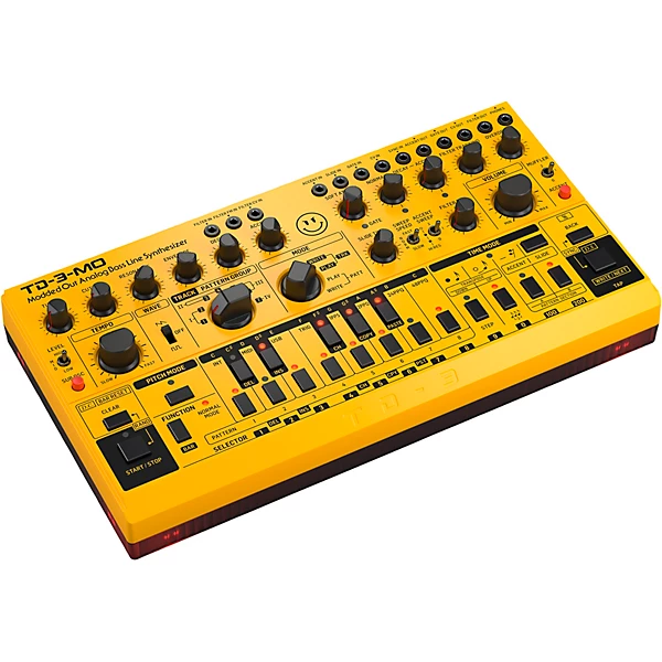 TD 3 MO AM Analog Bass Line Synthesizer Yellow