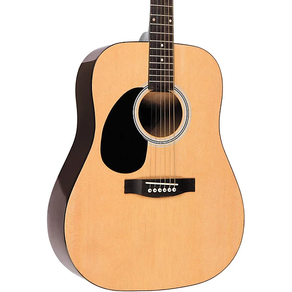 Rogue RG 624 Left Handed Dreadnought Acoustic Guitar Natural