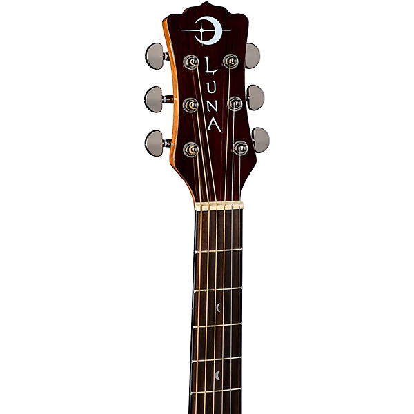 Gypsy Zebra Grand Concert Acoustic Electric Guitar Zebrawood