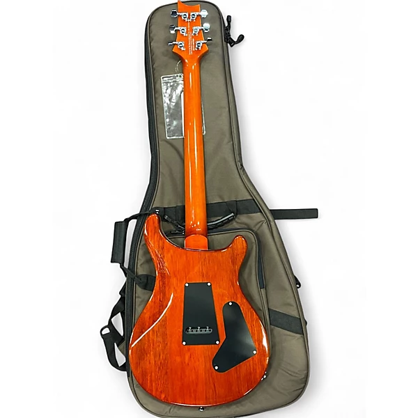 PRS Used PRS SE CUSTOM 24 LEFT HANDED Cherry Sunburst Electric Guitar.gc