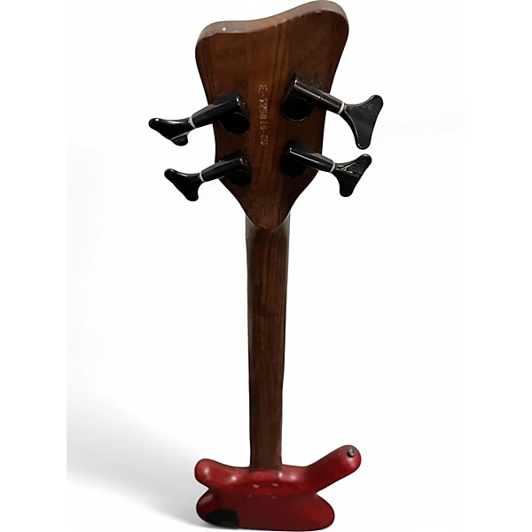 Warwick Used 2000s Warwick Corvette 4 String LImited Edition Cherry Electric Bass Guitar.gc