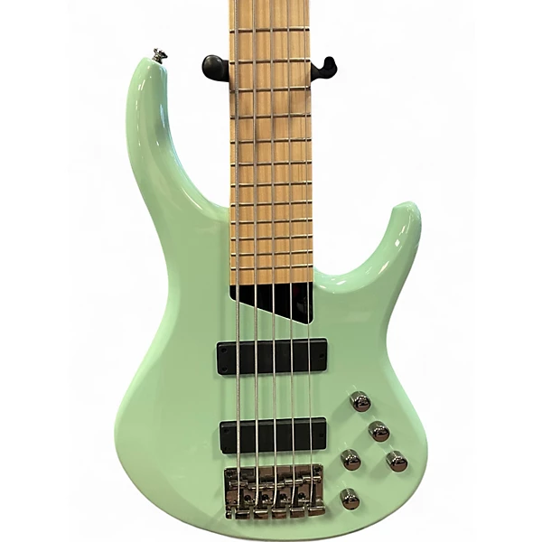 MTD Used MTD Kingston Z 5 String Seafoam Green Electric Bass Guitar.gc