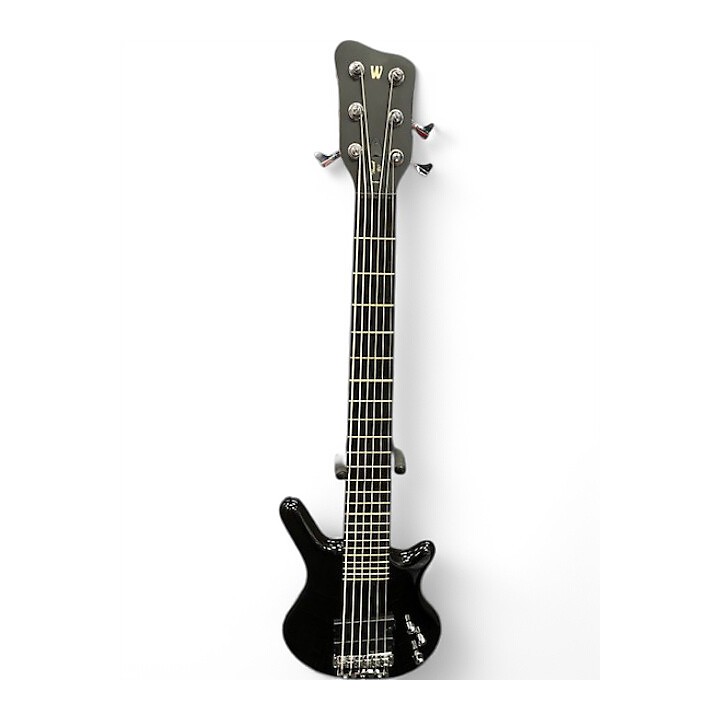 Warwick Used 2018 Warwick Pro Series Thumb 6 Nirvana Black Electric Bass Guitar.gc