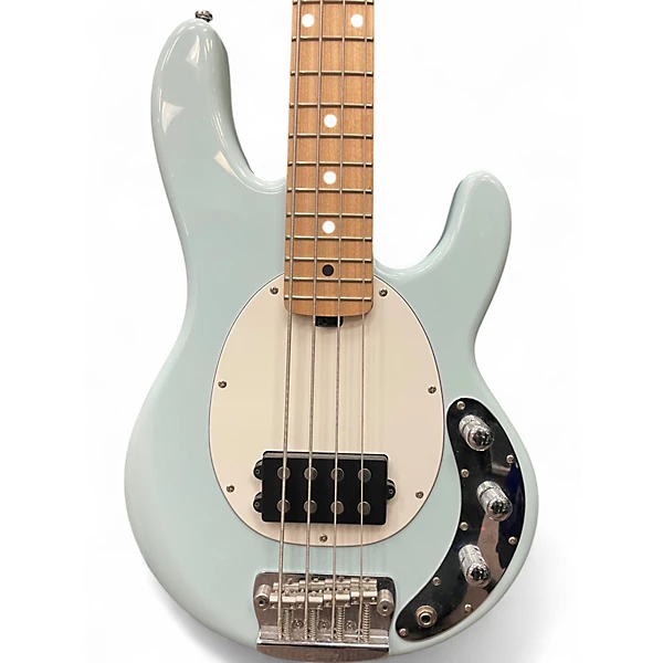 Used Sterling by Music Man RaySS4 Blue Electric Bass Guitar