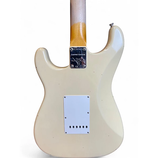 Used 2023 Fender Stratocaster Custom Shop Limited Edition '67 HSS Journeyman Relic Vintage White Solid Body Electric Guitar