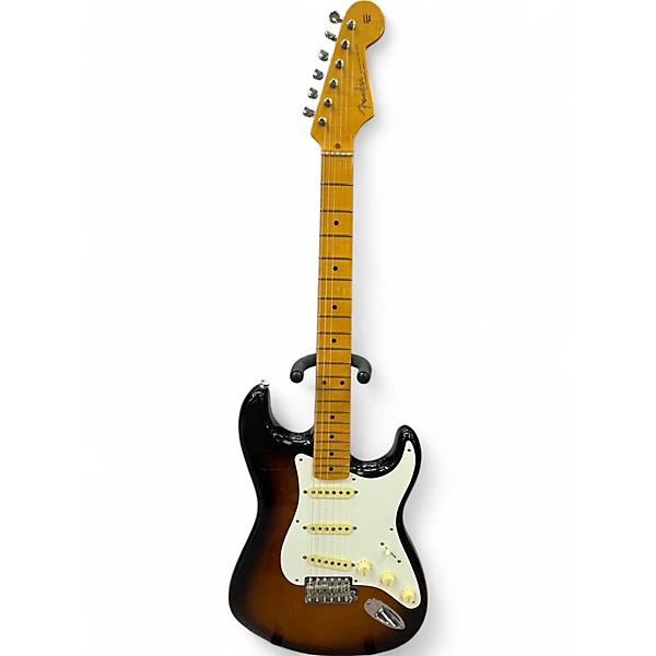 Used 2024 Fender Artist Series Eric Johnson Stratocaster 2 Tone Sunburst Solid Body Electric Guitar