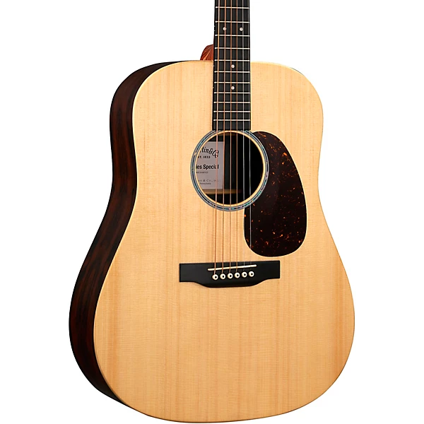 Martin X Series Special D X2E Spruce Rosewood HPL Acoustic Electric Guitar Pack Natural