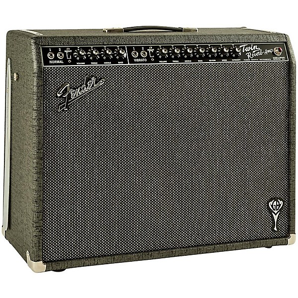 Fender GB George Benson Twin Reverb 2x12 Guitar Combo Amp Level 2 Gray